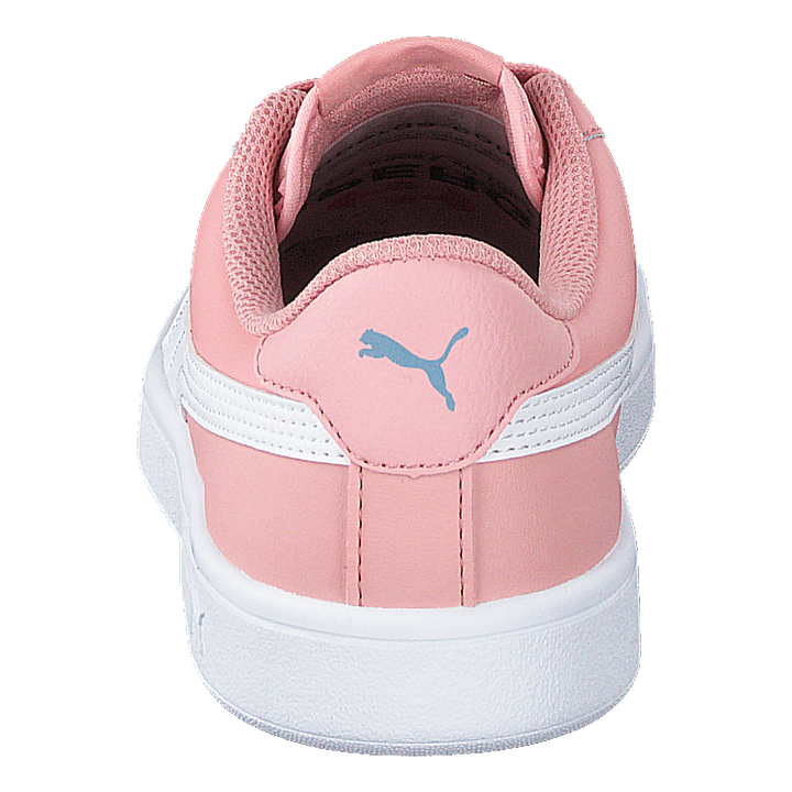 Puma Smash V2 Sd Jr Bridal Rose- White-faded Denim