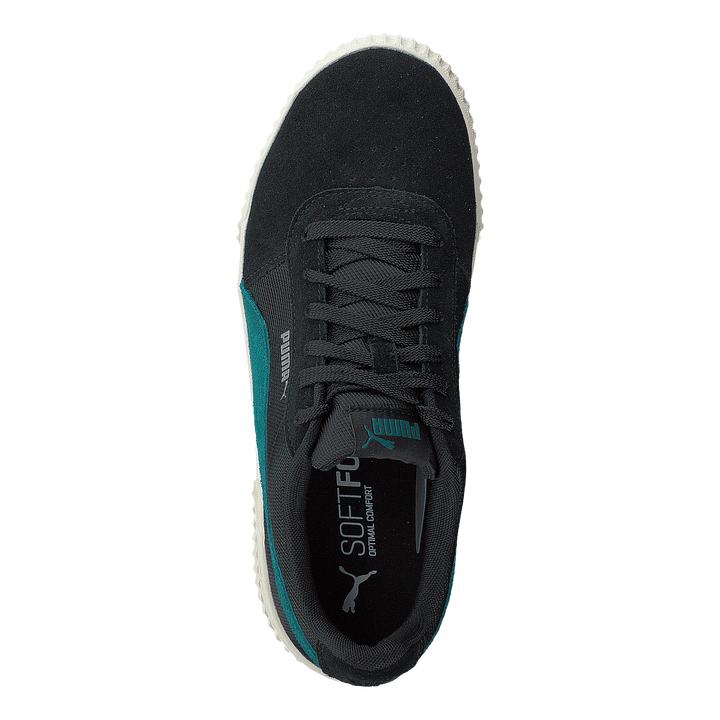 Carina Lux Sd Black - Teal Green