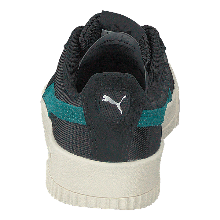 Carina Lux Sd Black - Teal Green