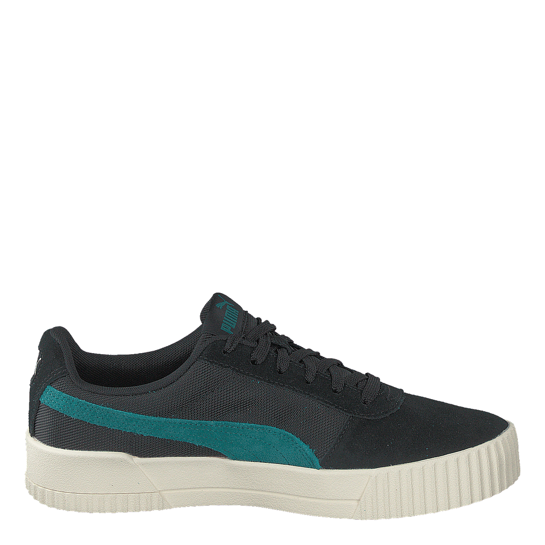 Carina Lux Sd Black - Teal Green