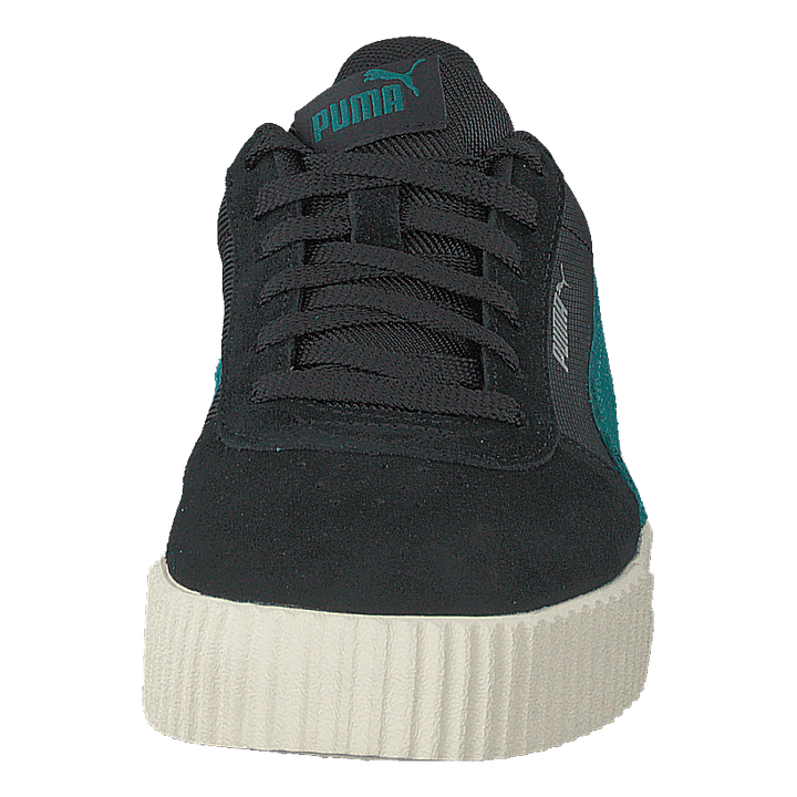 Carina Lux Sd Black - Teal Green