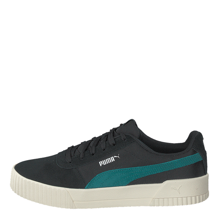 Carina Lux Sd Black - Teal Green