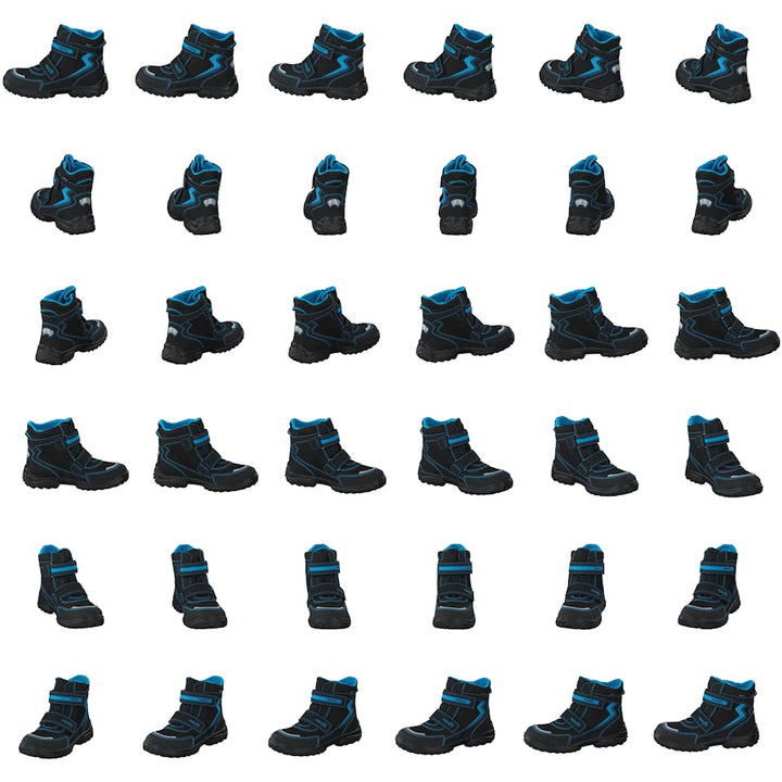 Snowcat Black/blue