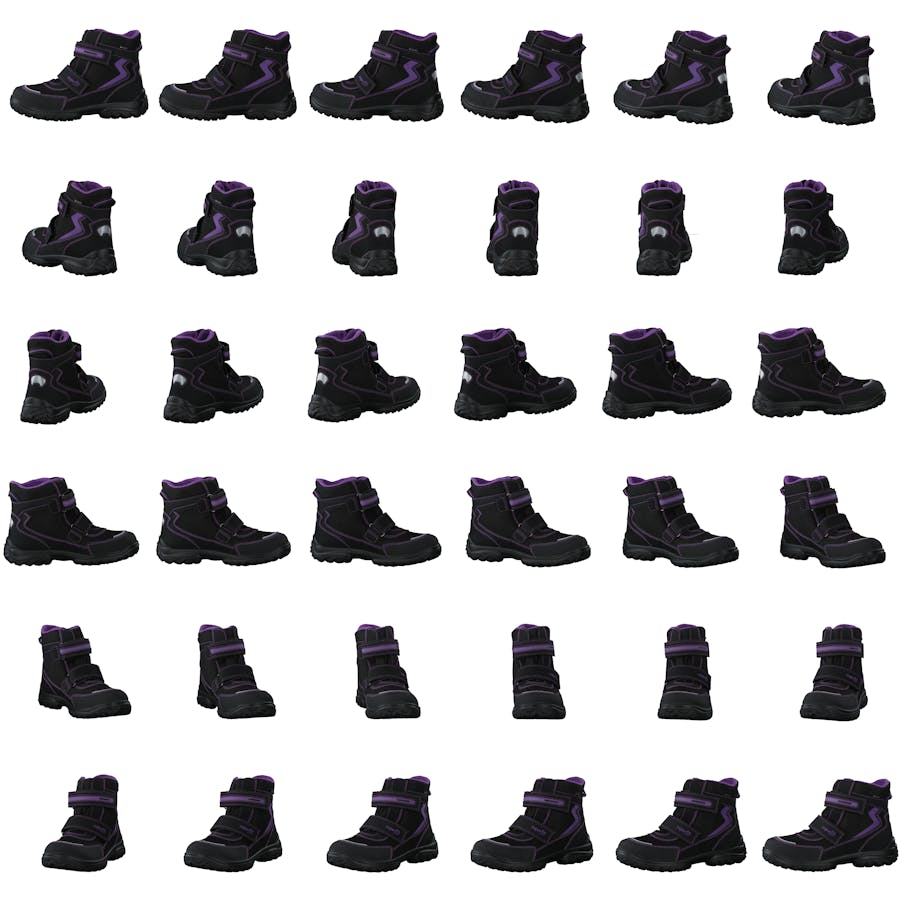 Snowcat Black/lila