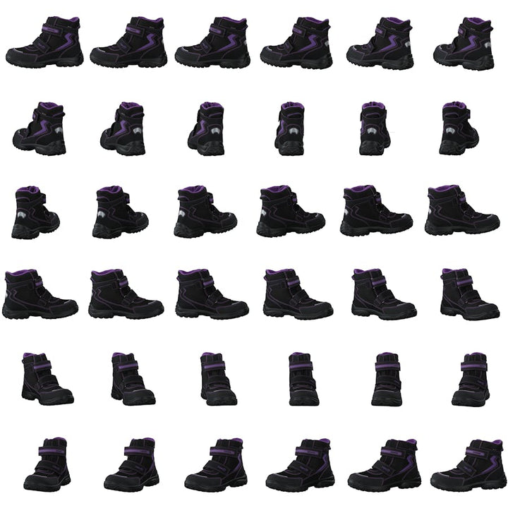 Snowcat Black/lila
