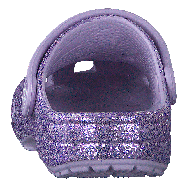 Classic Glitter Clog Kids Lavender