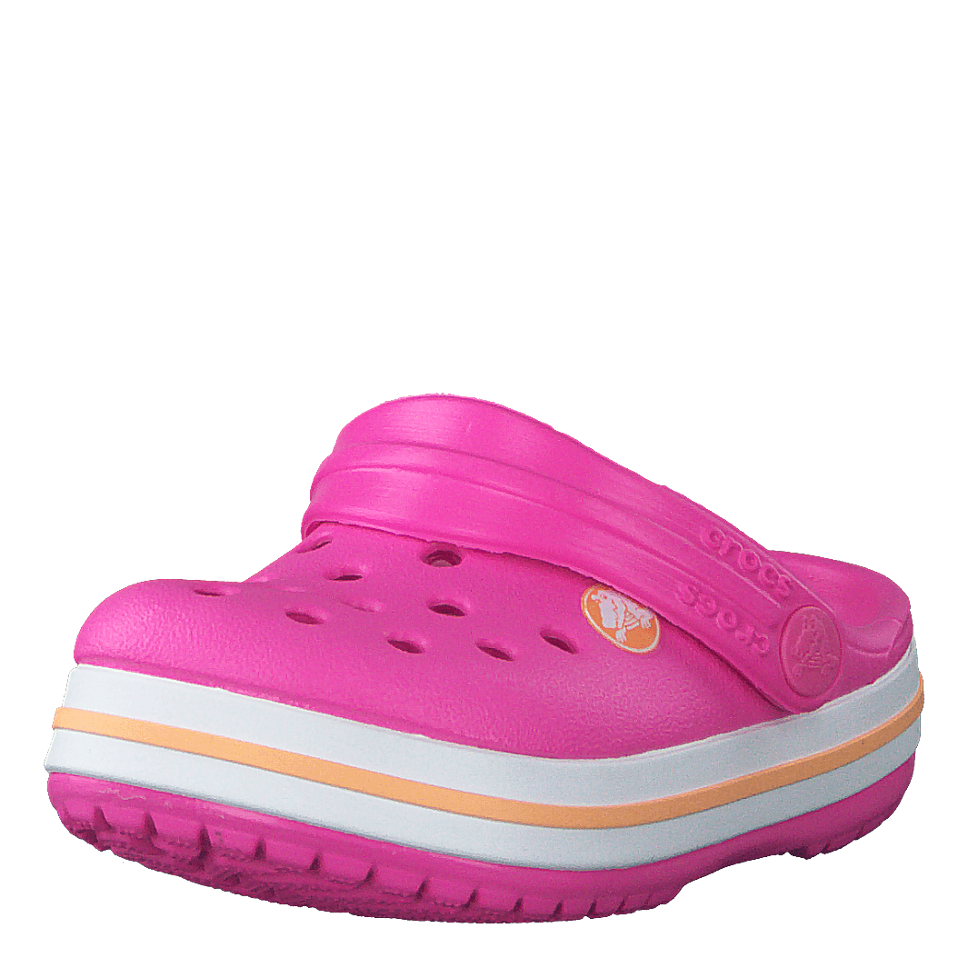 Crocband Clog Kids Electric Pink/Cantaloupe