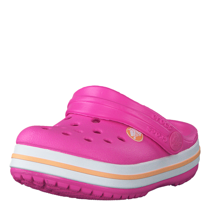 Crocband Clog Kids Electric Pink/Cantaloupe