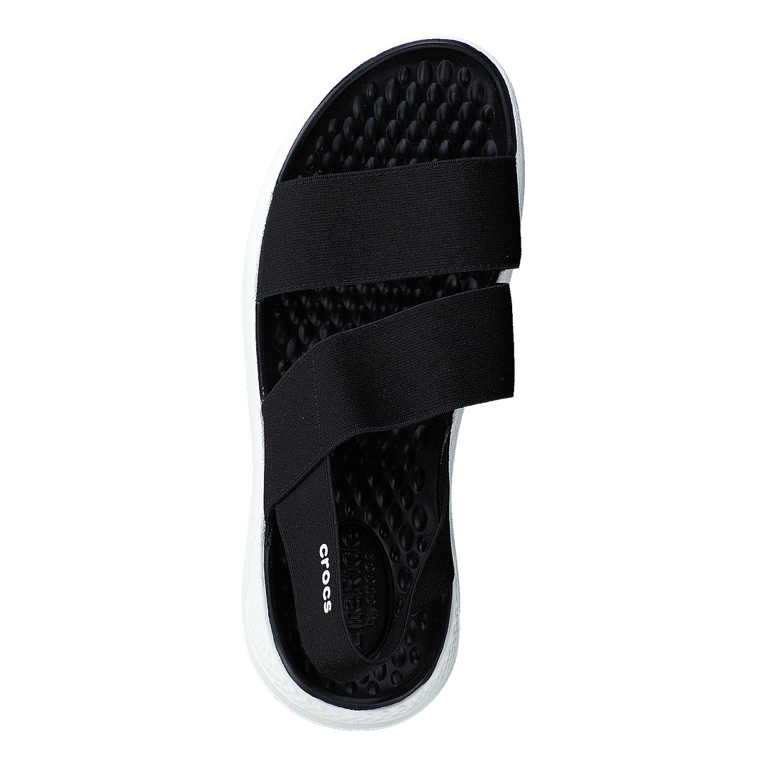 LiteRide Stretch Sandal Women Black / White