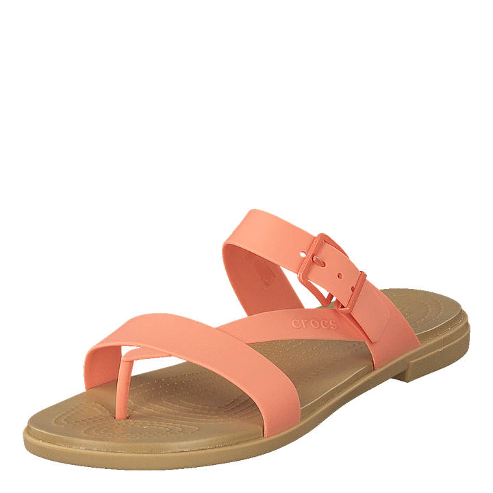 Tulum Toe Post Sandal Women Grapefruit / Tan