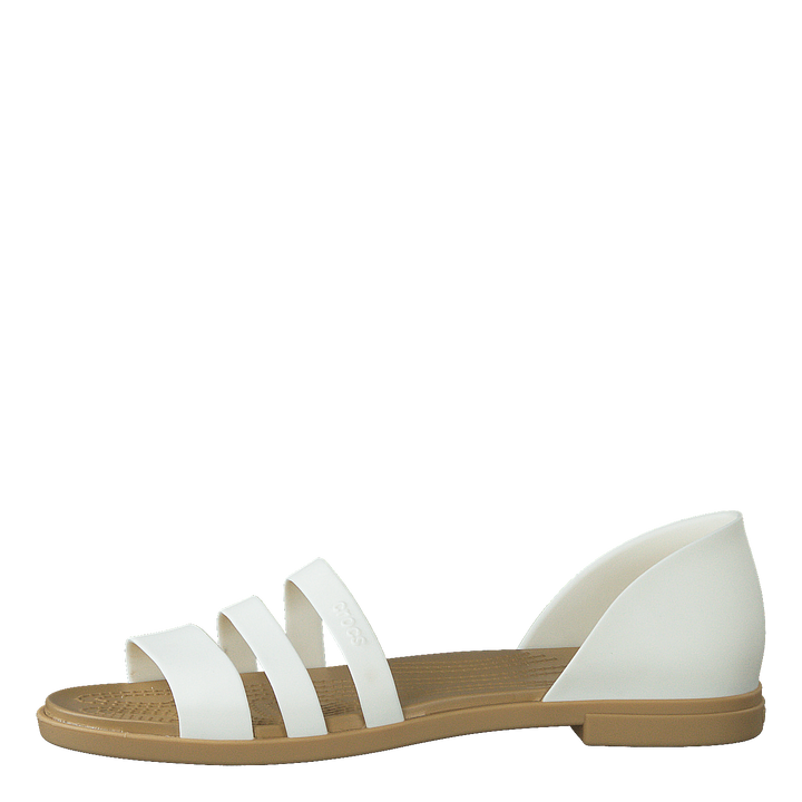 Tulum Open Flat Women Oyster / Tan