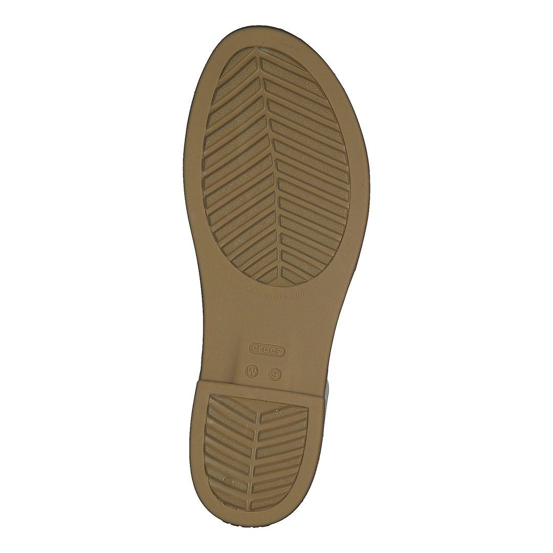 Tulum Open Flat Women Oyster / Tan