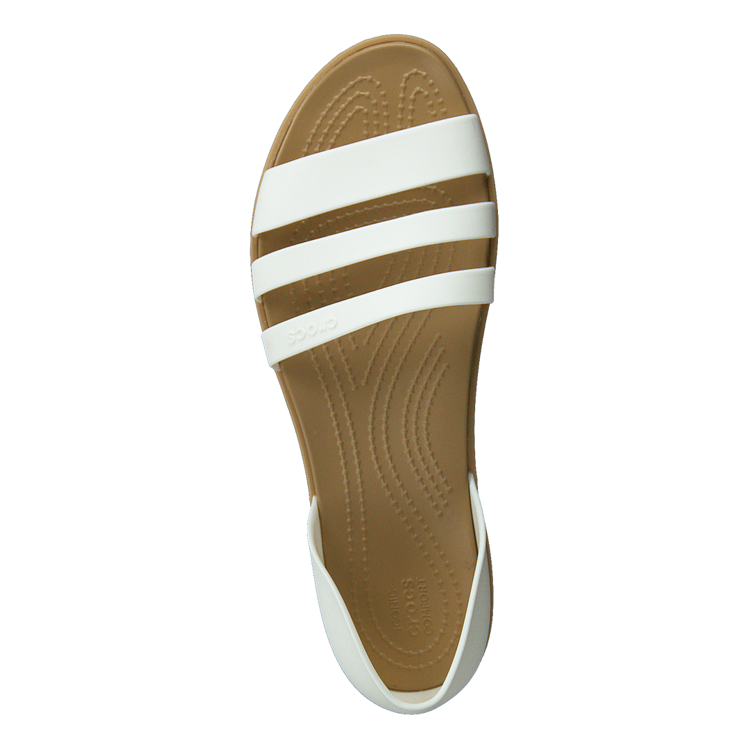 Tulum Open Flat Women Oyster / Tan