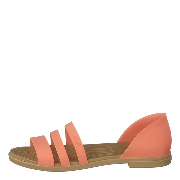 Crocs Tulum Open Flat W Grapefruit/tan