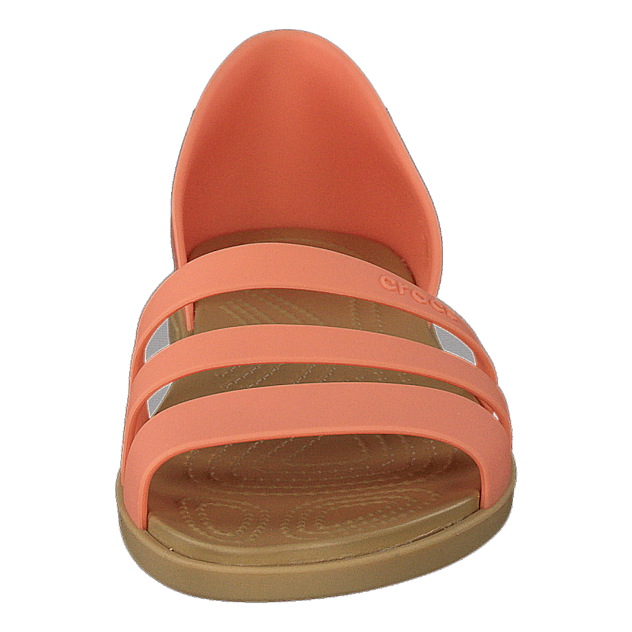 Crocs Tulum Open Flat W Grapefruit/tan