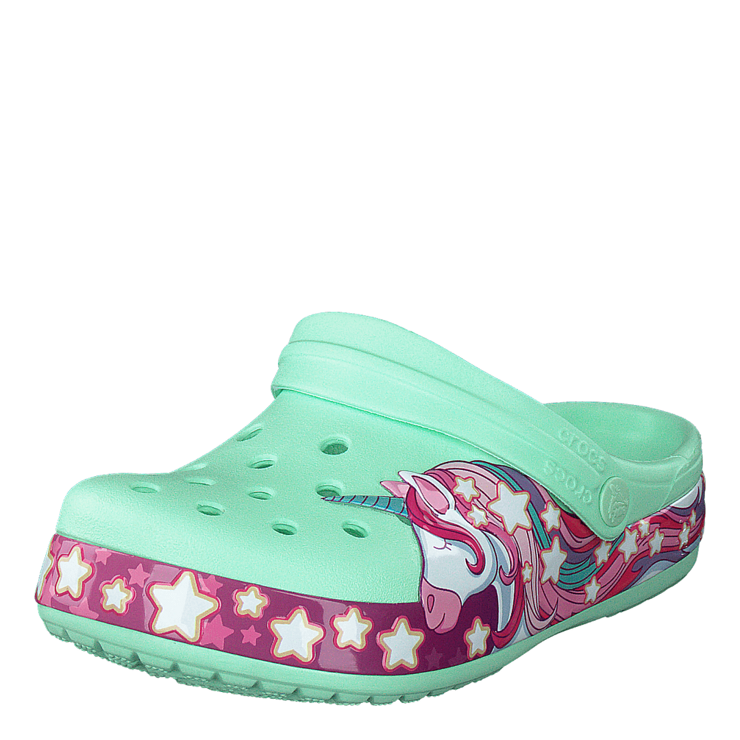 Fun Lab Unicorn Band Clog Kids Neo Mint