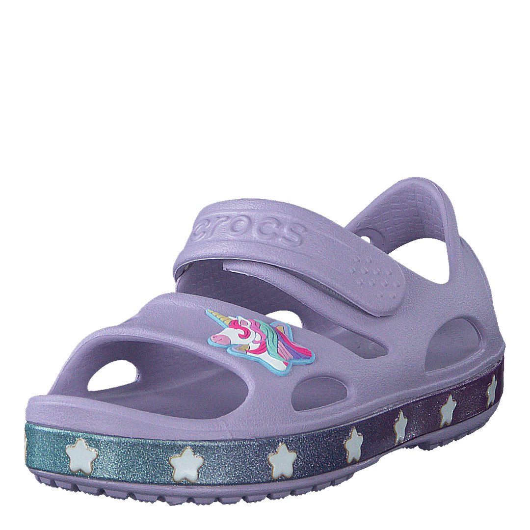 Crocsfl Unicorn Charm Sandal G Lavender