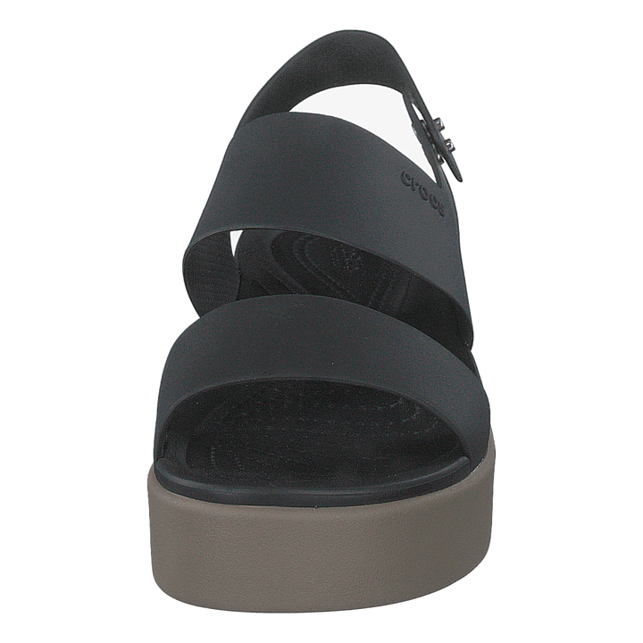 Crocs Brooklyn Low Wedge W Black/mushroom