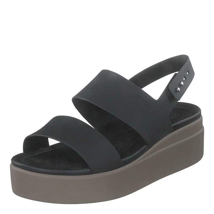 Crocs Brooklyn Low Wedge W Black/mushroom