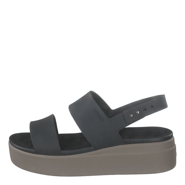 Crocs Brooklyn Low Wedge W Black/mushroom