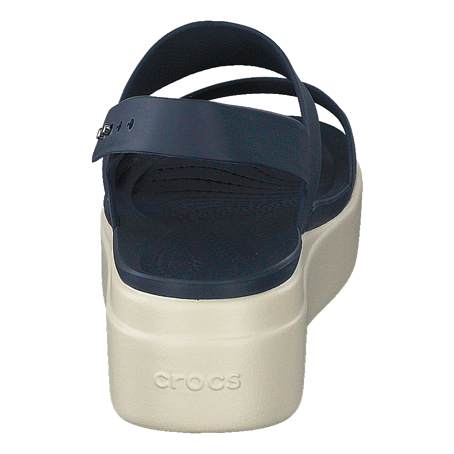 Crocs Brooklyn Low Wedge W Navy/stucco