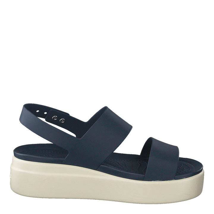 Crocs Brooklyn Low Wedge W Navy/stucco