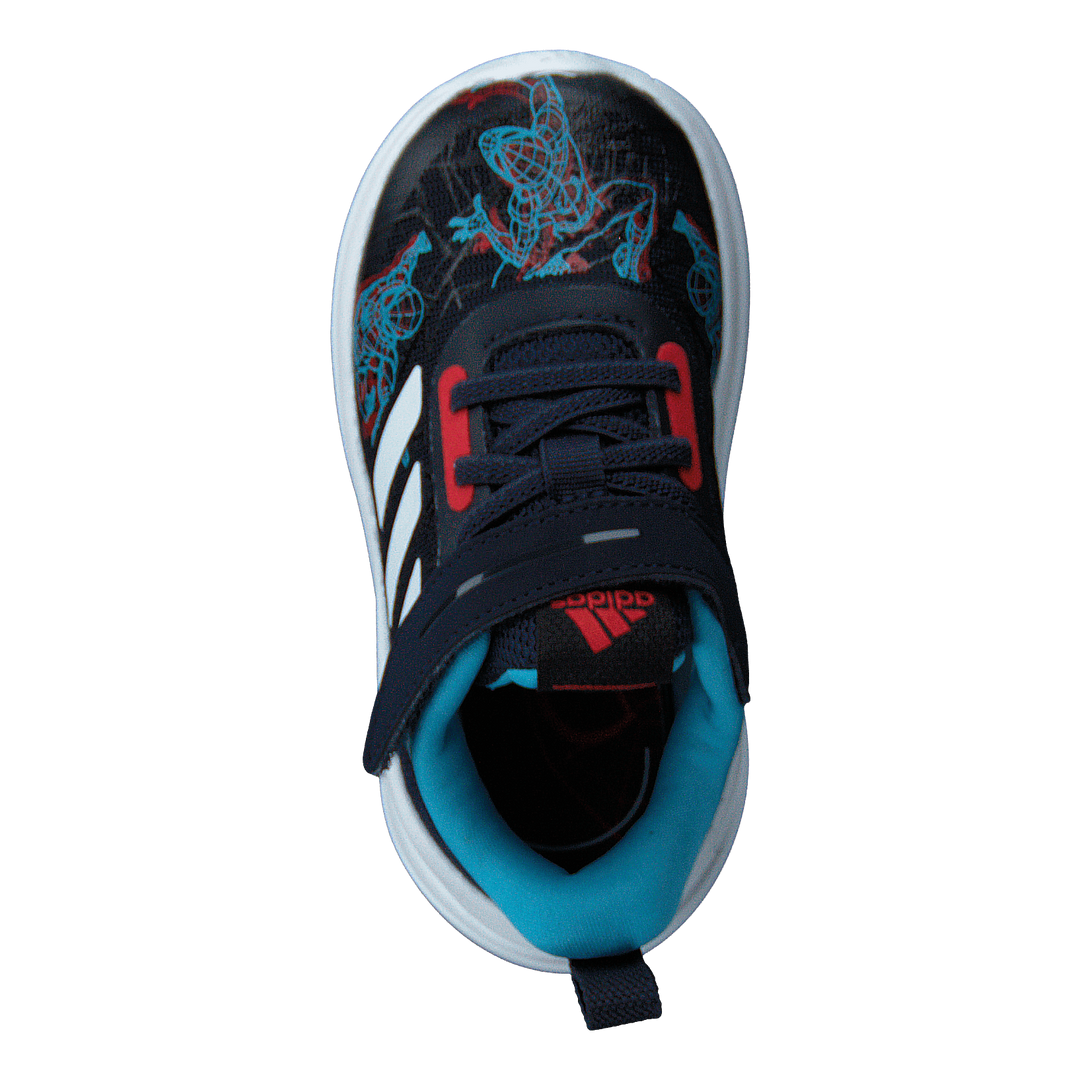 Marvel Spider-Man FortaRun Shoes Legend Ink / Vivid Red / Signal Cyan