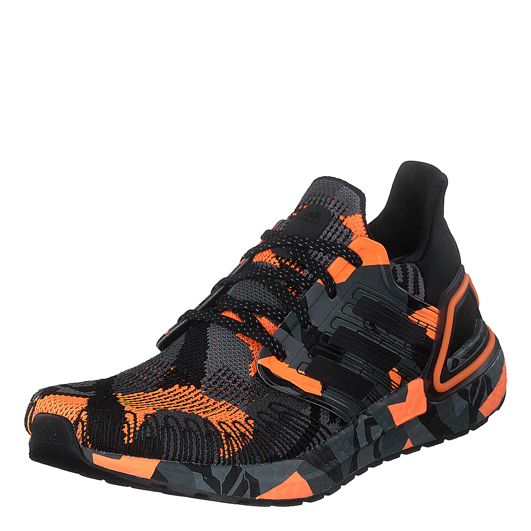 Ultraboost 20 Shoes Core Black / Core Black / Signal Orange