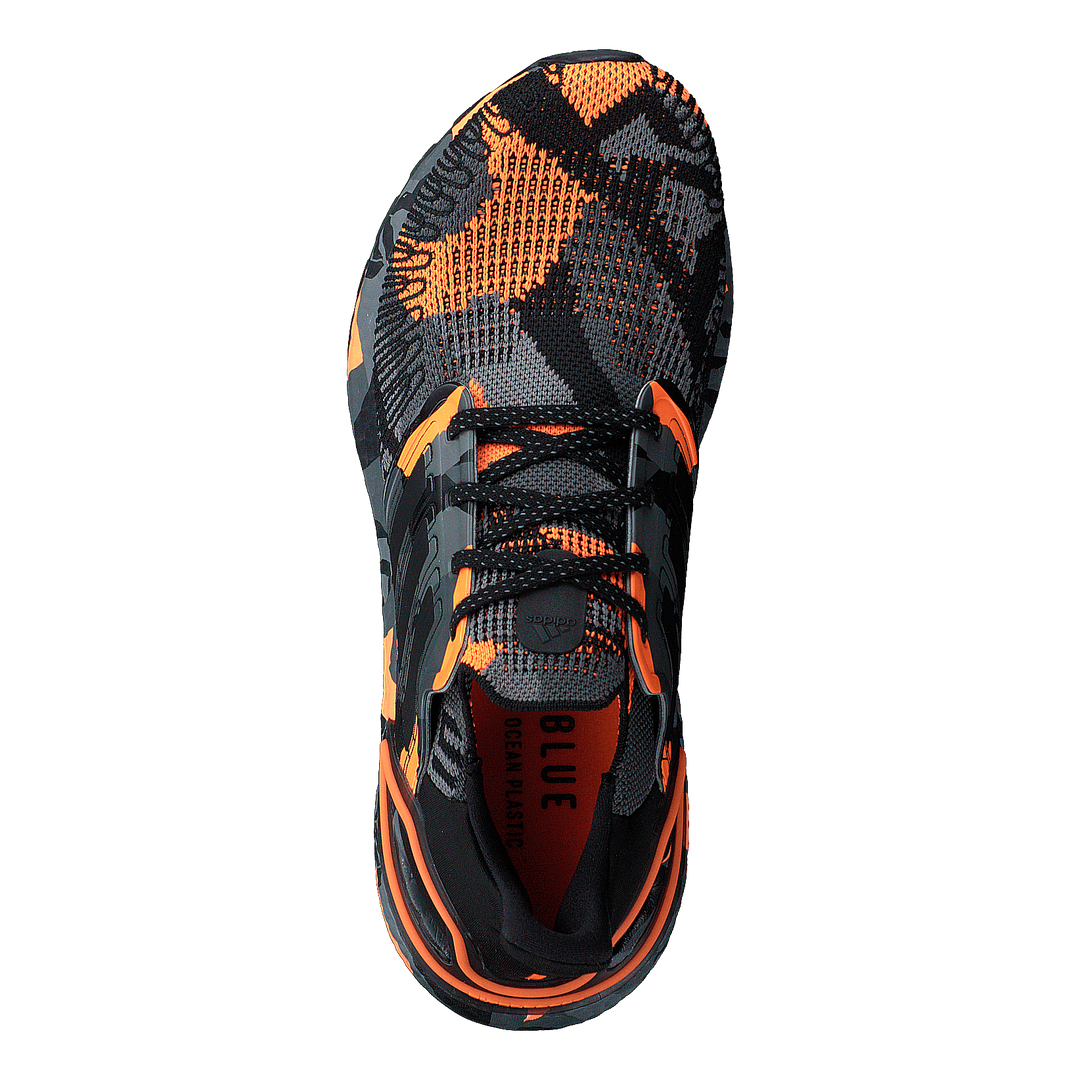 Ultraboost 20 Shoes Core Black / Core Black / Signal Orange