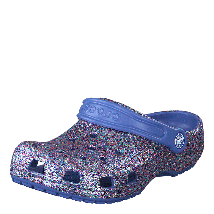 Classic Glitter Clog Kids Lapis