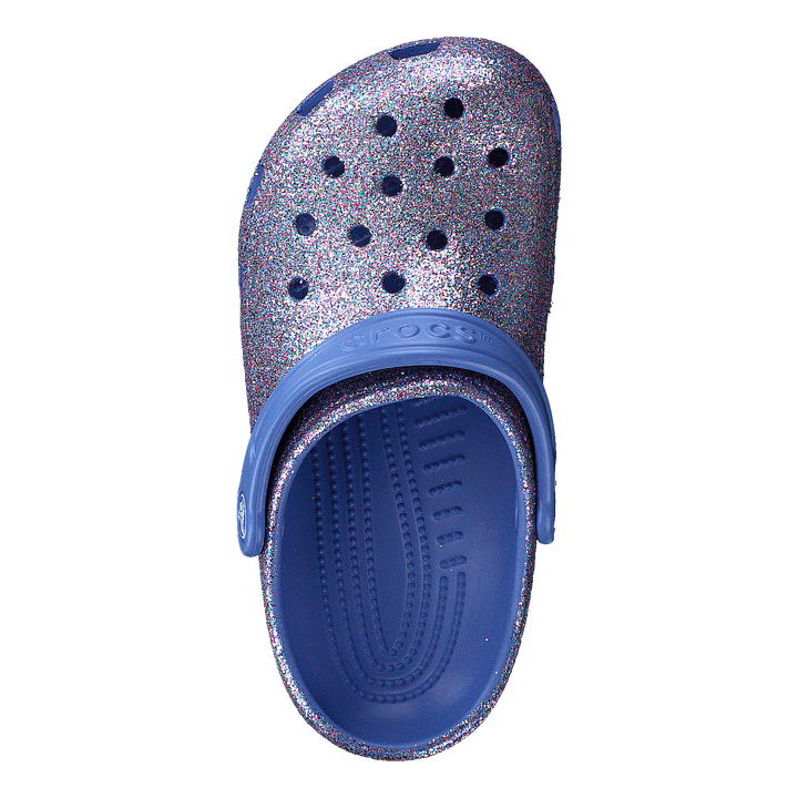 Classic Glitter Clog Kids Lapis