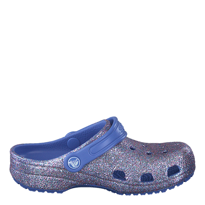 Classic Glitter Clog Kids Lapis