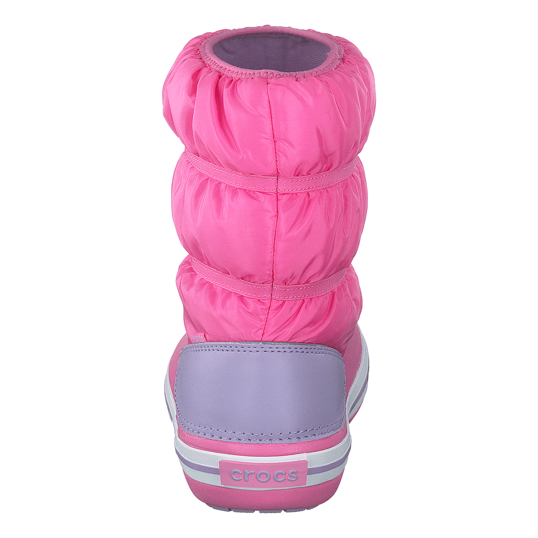 Crocband Winter Boot Kids Pink Lemonade/lavender