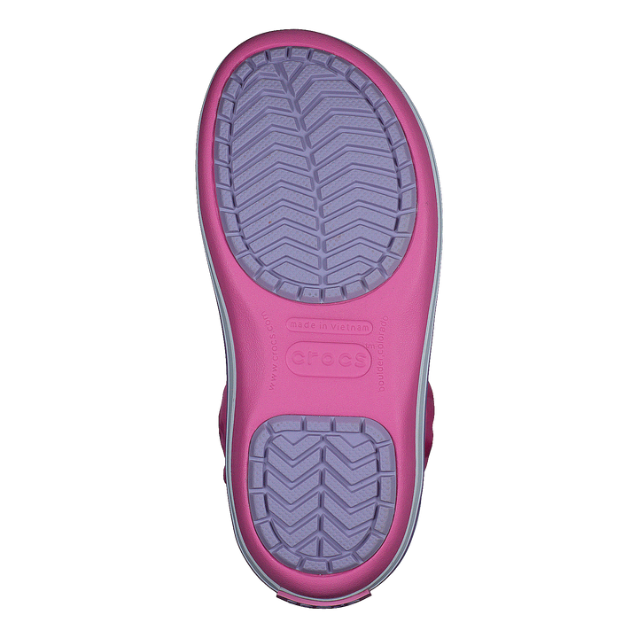 Crocband Winter Boot Kids Pink Lemonade/lavender