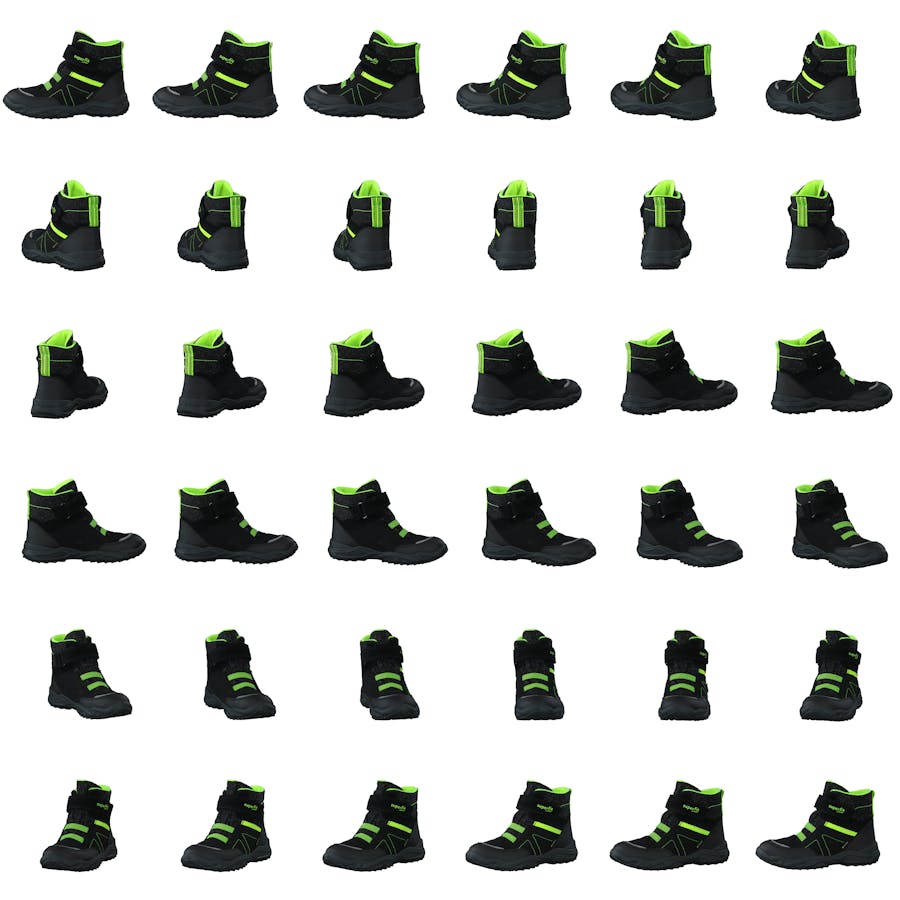 Glacier One Gore-tex Black/yellow