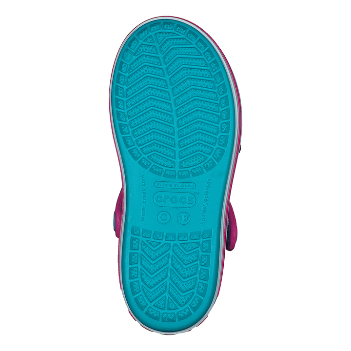 Crocband Sandal Kids Digital Aqua