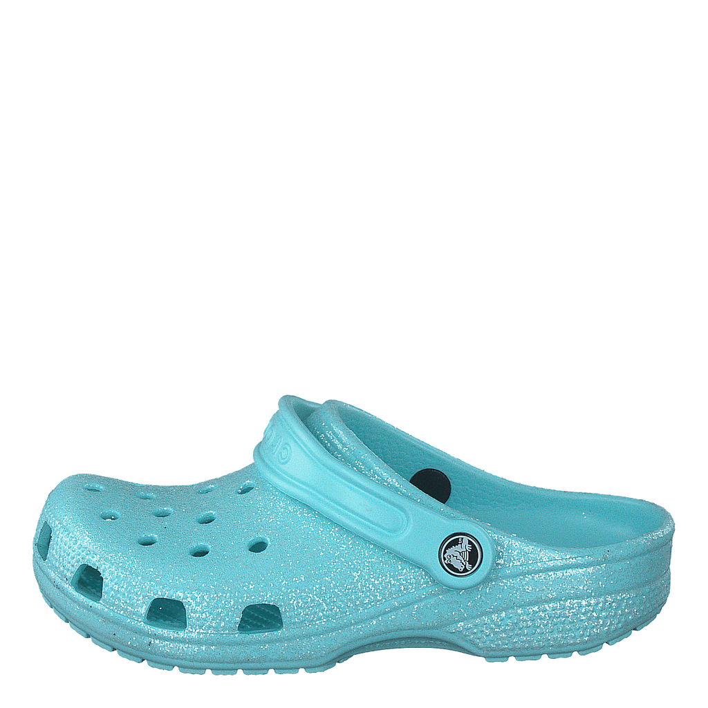 Classic Glitter Clog Kids Ice