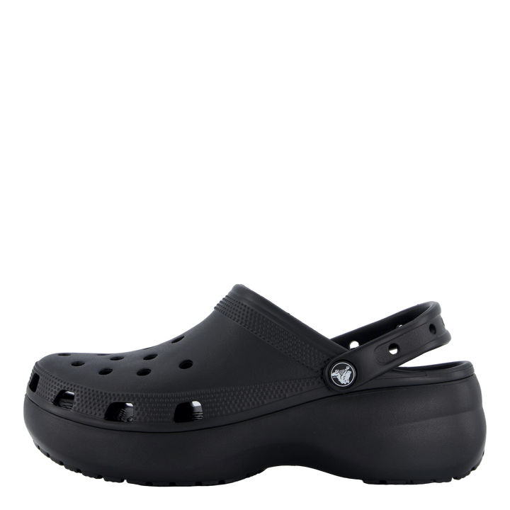 Classic Platform Clog Black