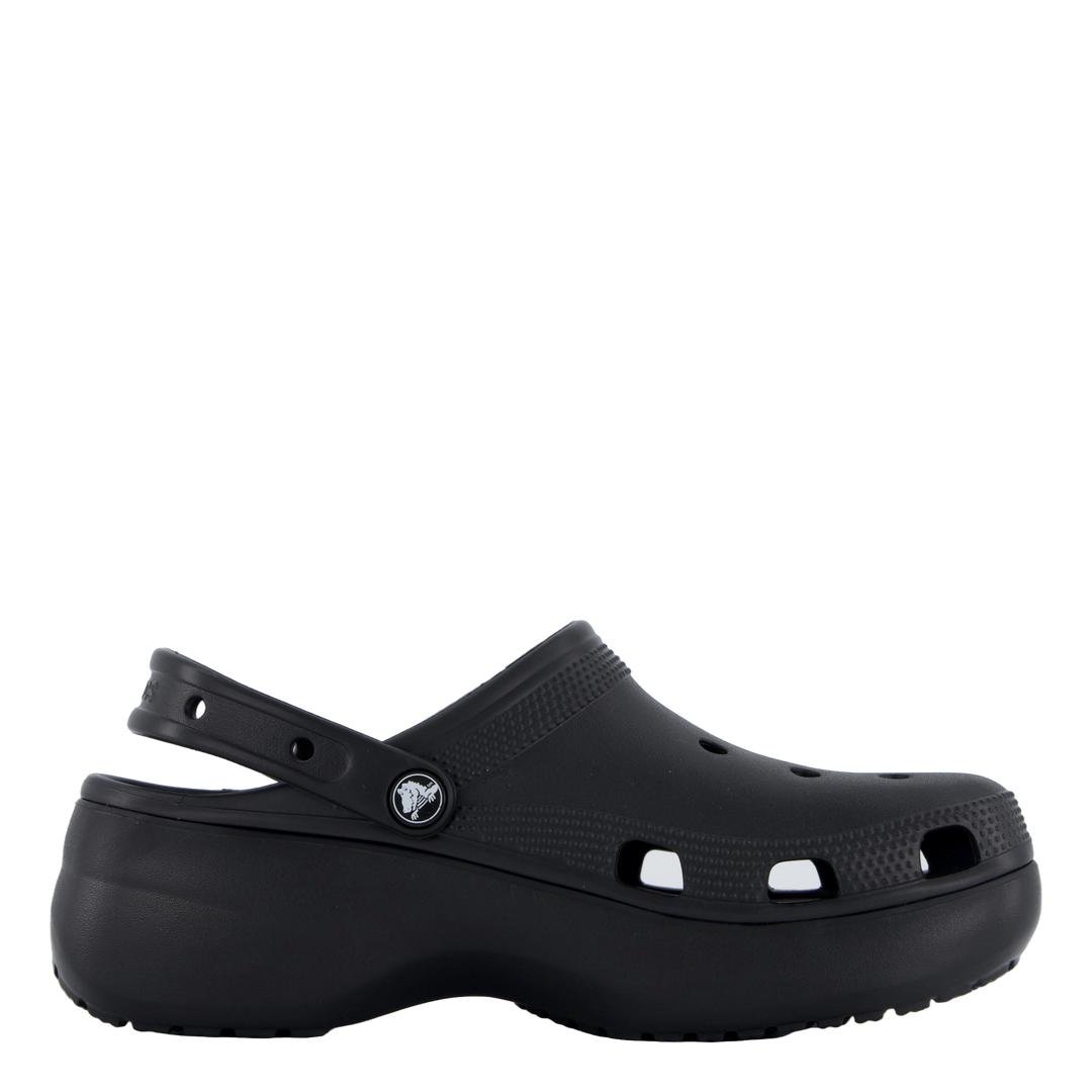 Classic Platform Clog Black