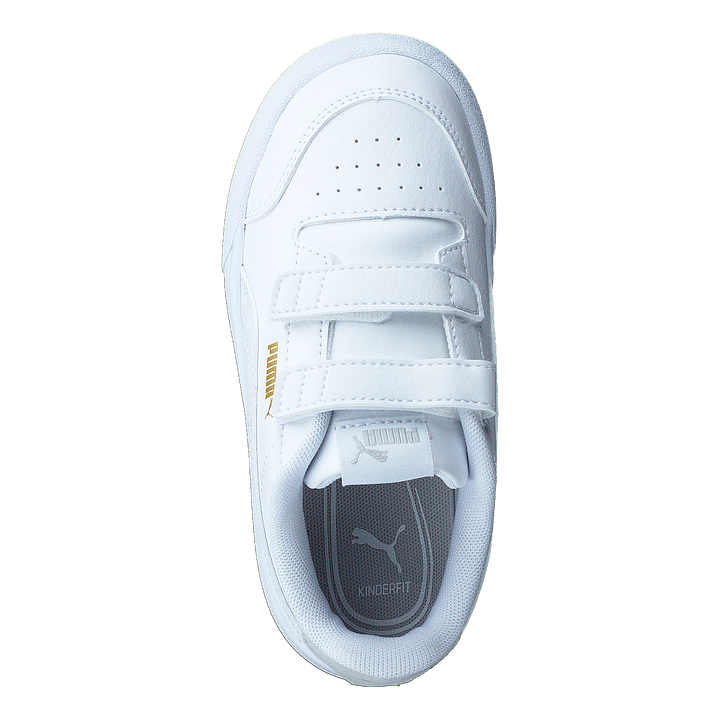 Puma Shuffle V Inf White-grayviolet-teamgold