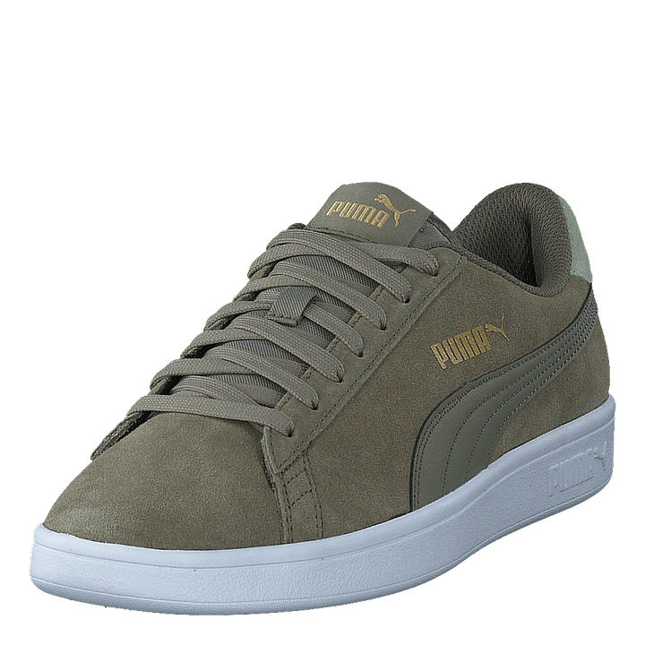 Puma Smash V2 Vetiver-desertsage-teamgold