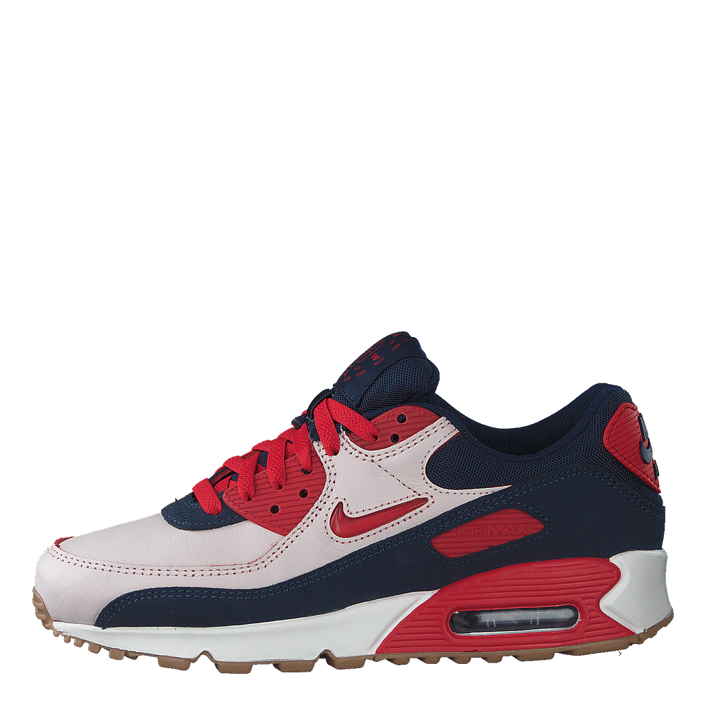 Air Max 90 Premium Sail/university Red