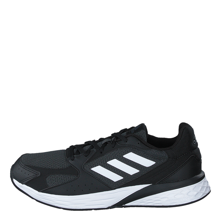 Response Run Shoes Core Black / Cloud White / Grey Six