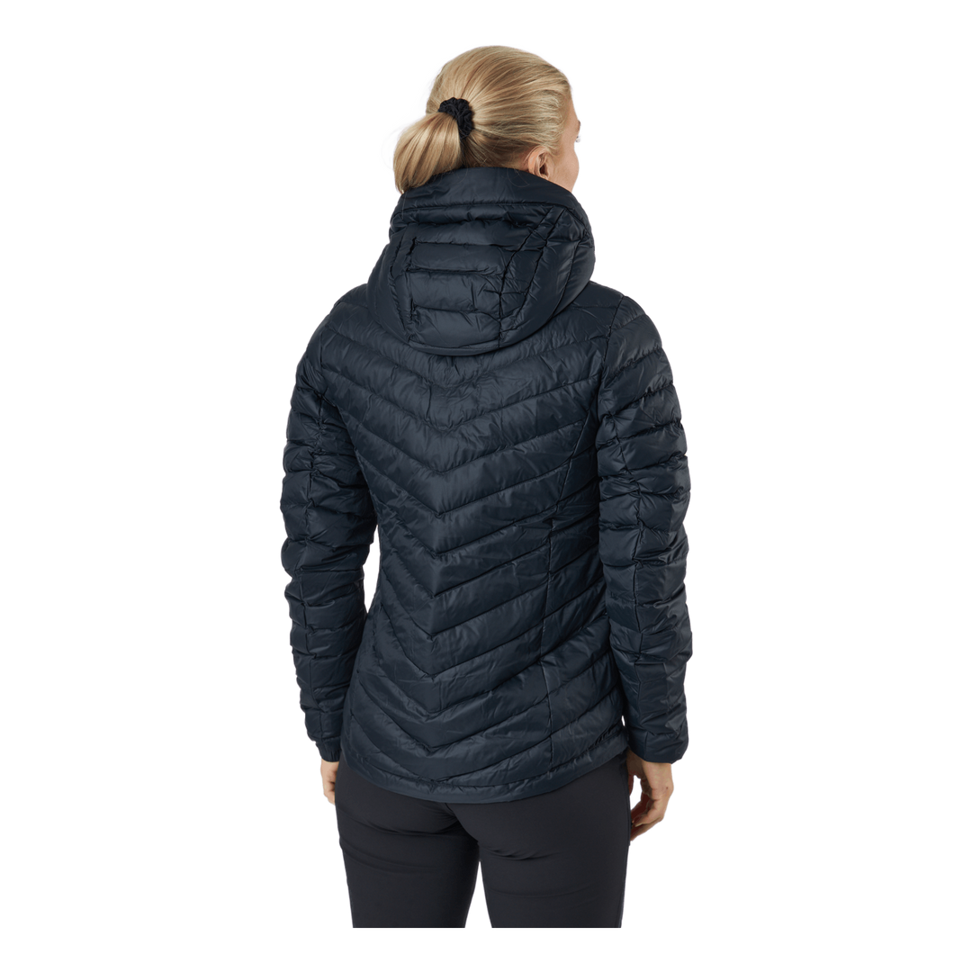 W Frost Down Hood Jacket Black