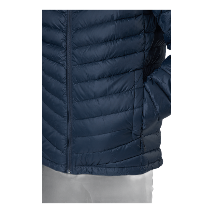 M Frost Down Hood Jacket Blue Shadow