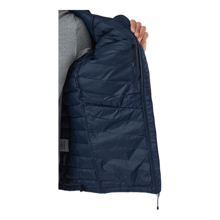 M Frost Down Hood Jacket Blue Shadow
