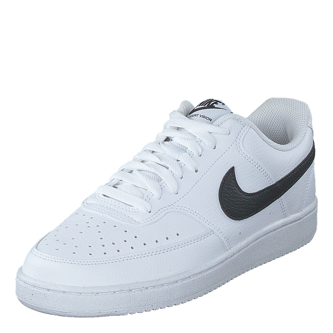 Court Vision Low Next Nature Men's Shoes WHITE/BLACK-WHITE