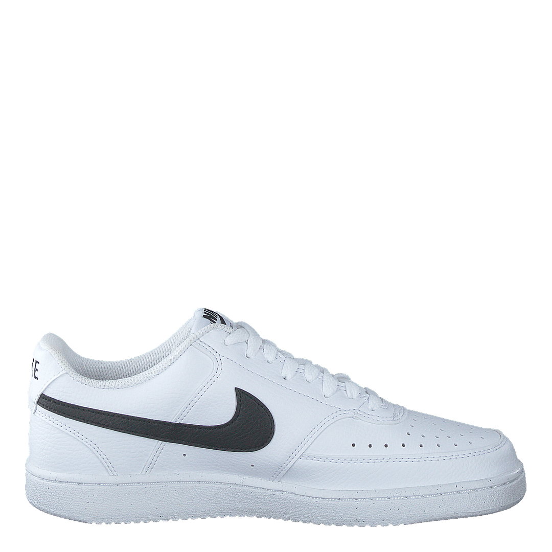 Court Vision Low Next Nature Men's Shoes WHITE/BLACK-WHITE