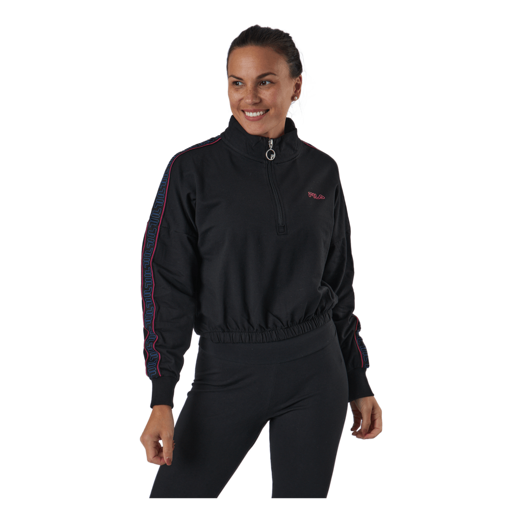 Maribel Cropped Half Zip Shirt