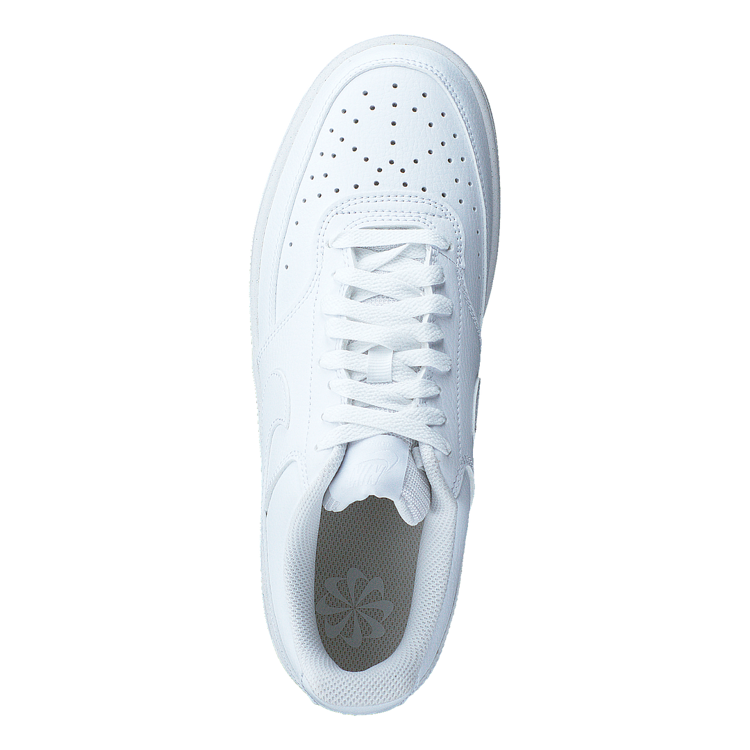 Court Vision Low Next Nature Women's Shoes WHITE/WHITE-WHITE